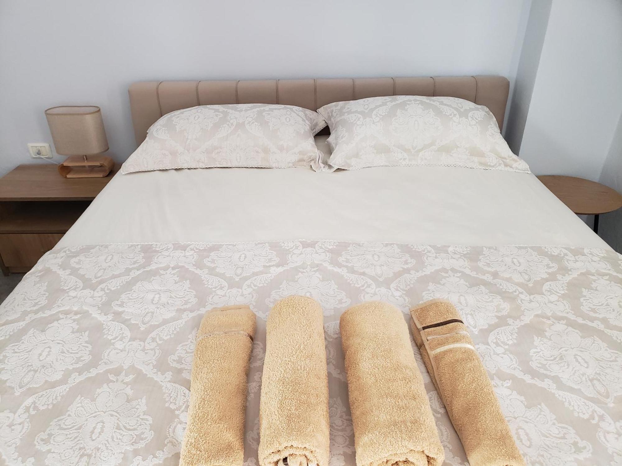 טיראנה Leones Apartament מראה חיצוני תמונה